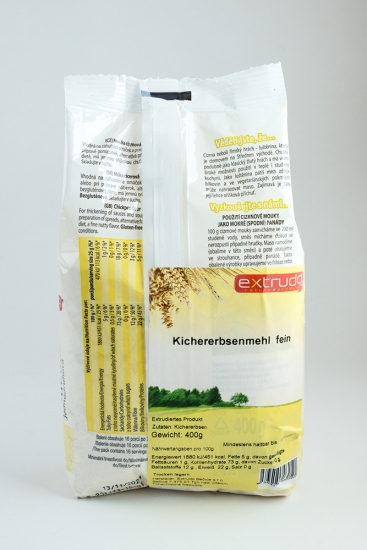 Kichererbsenmehl nativ/fein, glutenfrei 400 Gramm