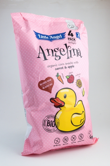 -60% Flips Angelina - Karotte als Ente / Apfel, vegan, Bio,glutenfrei (60 g) - über MHD