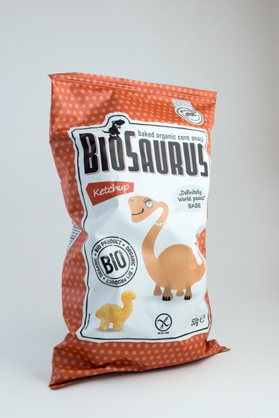 Flips Biosaurus / Ketchup glutenfrei (60 g)